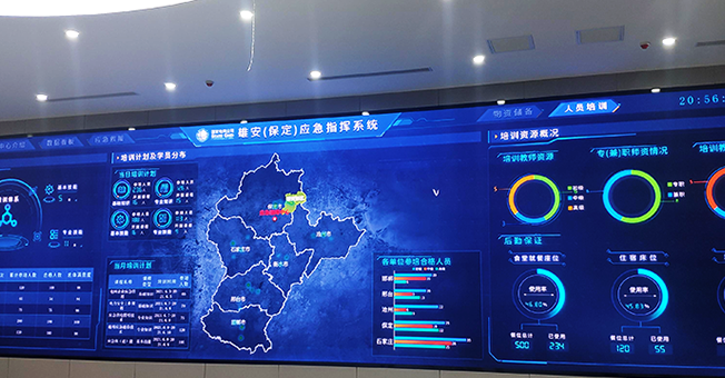 Hebei Baoding xiongan emergency command center